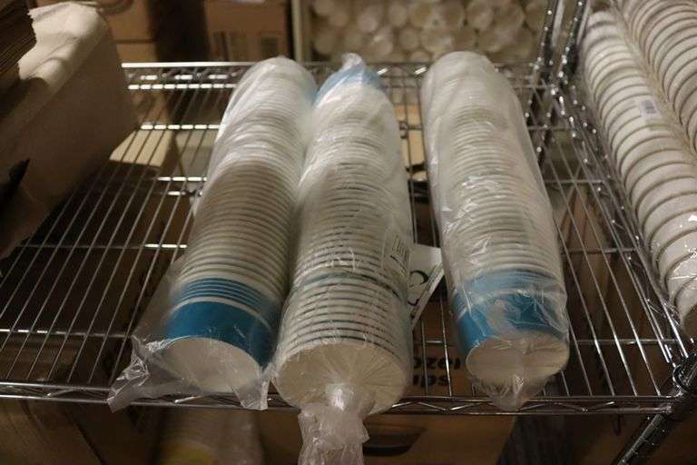 Times 3 - sleeves of blue yogurt cups