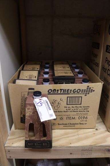 Case of On The Go carafe coffee/tea/lemonade or juice holders