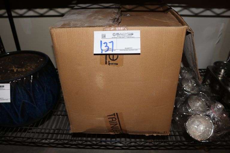New case of 24 - 10 oz stainless server caddies