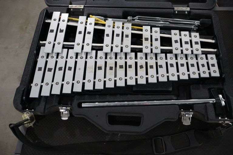Pearl Xylophone with case - buyer to view to make sure complete