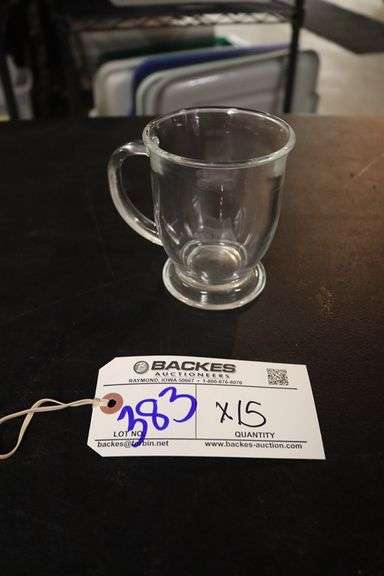 Times 15 - clear coffee mugs