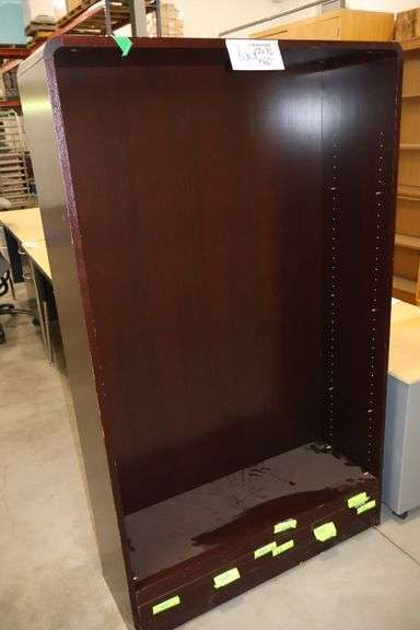 36" x 60" x 12" wood laminate book case