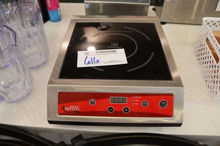 Avantco 177IC3500 counter top induction range - 208/240 v