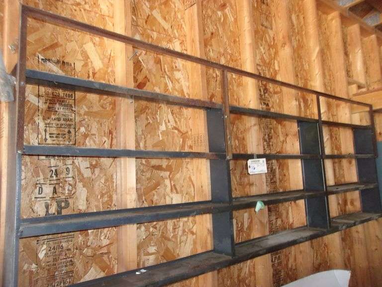 96" x 5' x 33" tall metal rack   Buyer responsible for removal