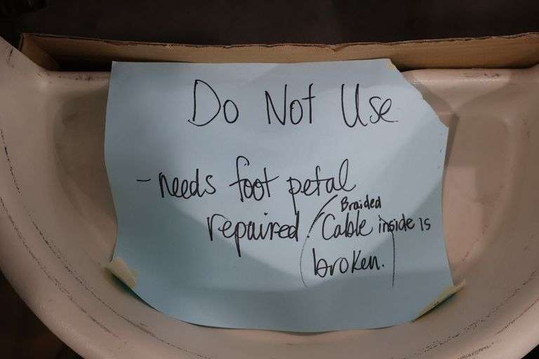 Pacifica GT800 potters wheel - AS IS - needs new foot pedal