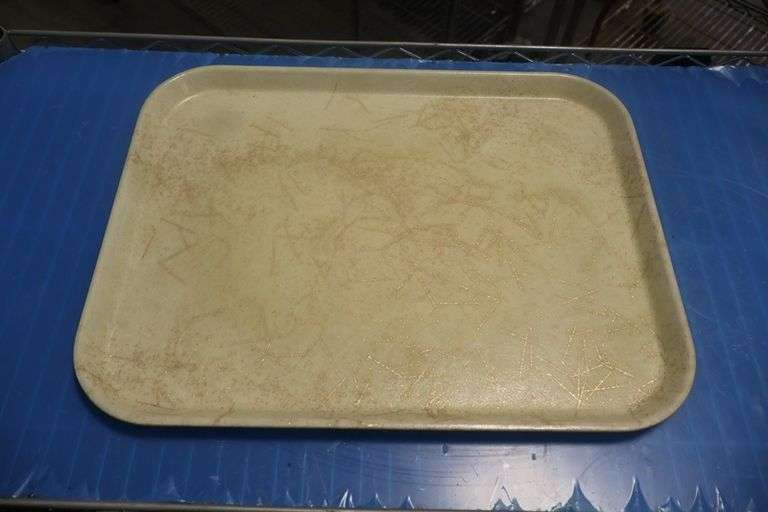 All to go - (102) 14" x 18" Plastic food serving trays