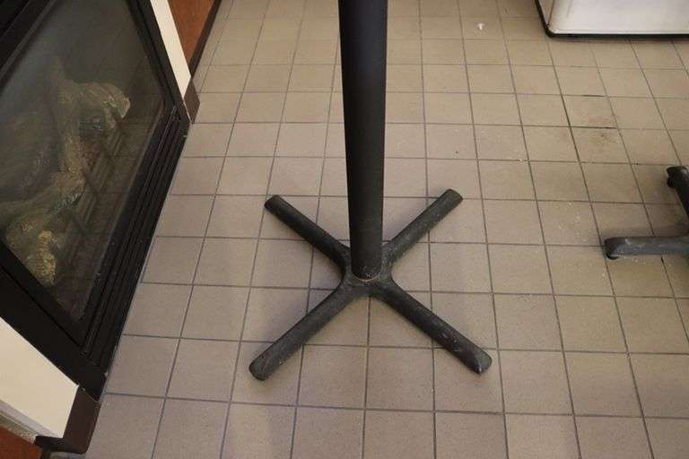 24" x 30 stand up bar table with dura edge