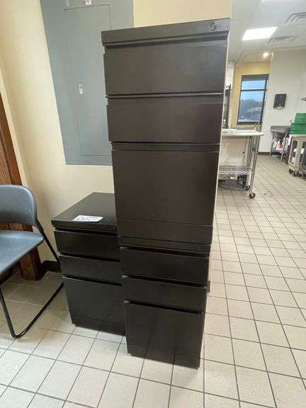 Times 3 - 3 drawer office cabinets