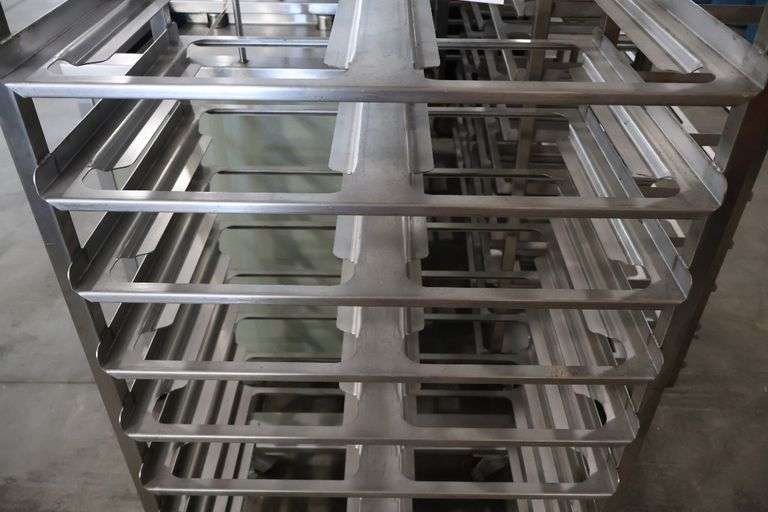 13 rail stainless roll in baking rack