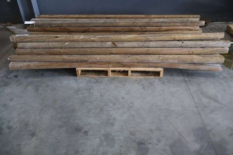 All to go - Treated landscape lumber - most are 96" - some are warped