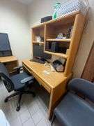 All to go - office desk and credenza - plus chairs and more