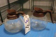 All to go - (4) Glass coffee pots