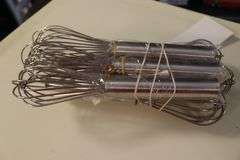 Times 6 - Pinch WWP-10 stainless 10" whips
