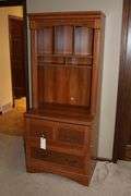 30" x 72" wood framed wall cabinet - nice