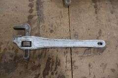 Times 3 - 14" & 18" Pipe wrenches - 1 is Ridgid