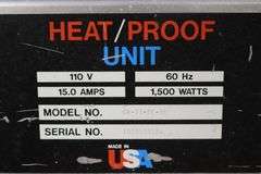 Lockwood model CA-72-PF-CD heated portable proofing cabinet - nice