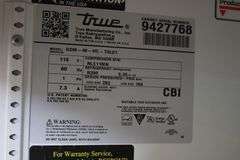 True GDM-49-HC-TSL-01 glass 2 door cooler - nice