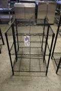 Times 2 - 14" x 23" Black coated wire racks