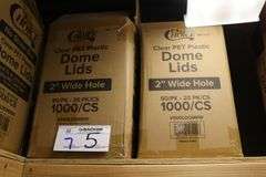 All to go - 5 boxes of Choice domed lids