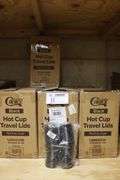 All to go - Choice black hot cup travel lids