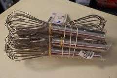 Times 6 - Pinch WWP-10 stainless 10" whips