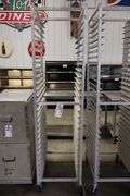 Advance Tabco PR30-2W portable aluminum sheet pan rack