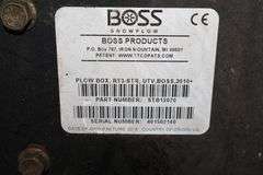 Boss Smart Shied 6' UTV straight plow with bracket - no controller