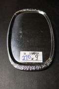 Times 9 - Stainless 19" ornate service platters