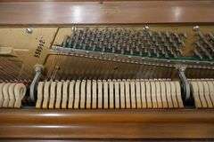W.W. Kimball Co. 558996 Consollete 57" upright piano with bench & dolly