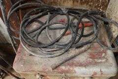 Forney electric stick welder with helmet & leads