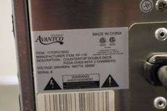 Like New - Avantco DPO-18-DD countertop electric double stone deck pizza oven - 240 volt, 1 phase - great condition, shows very little usage