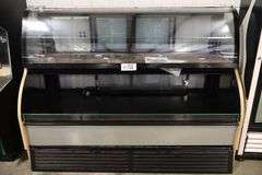 76" Structural HMBC6 combination upper dry display case with lower self service refrigerated cooler - 208-240 volt, 1 phase