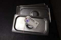 All to go - 6 stainless 1/3 lids only