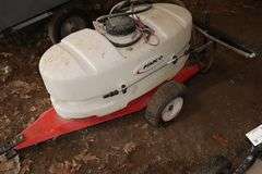 Fimco 25 gallon bull behind sprayer
