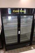 True GDM-49-HC-TSL-01 glass 2 door cooler - nice
