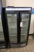 True GDM-14-RF-LD glass 2 door cooler