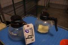 All to go - (4) Glass coffee pots