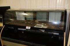 76" Structural HMBC6 combination upper dry display case with lower self service refrigerated cooler - 208-240 volt, 1 phase