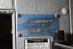 2023 Amerikooler 8' x 8' x 104" tall aluminum and foam walkin freezer with diamond plate floor with ramp - Bohn 2 fan evap - 3 phase compressor - fabulous unit - amazing unit - located in basement