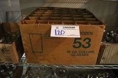 Times 58 - 10 oz frosted Collins glasses