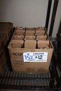 Case of Acopa 15 oz hurricane glasses (missing 1)