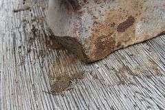 Approx. 80 lb. anvil - broken ears