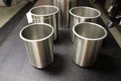 All to go - 5 stainless bain marries (set of 3 plus 2)