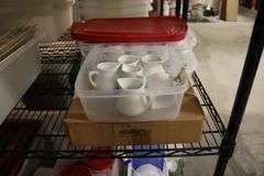 All to go - 3 1/2 oz Acopa creamer bells - 49 total