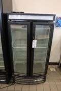 True GDM-14-RF-LD glass 2 door cooler
