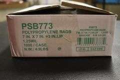 PSB 773 poly 7" x 7" bags
