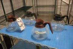 All to go - (4) Glass coffee pots