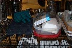 Shelf to go - assorted glassware, kitchen related and more