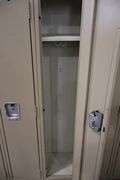 96" x 60" tall x 12" deep metal 8 bay 2 piece locker system