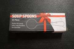 Times 11 dozen - assorted spoons - soup, tea and dinner spoons - heavy duty - matches forks